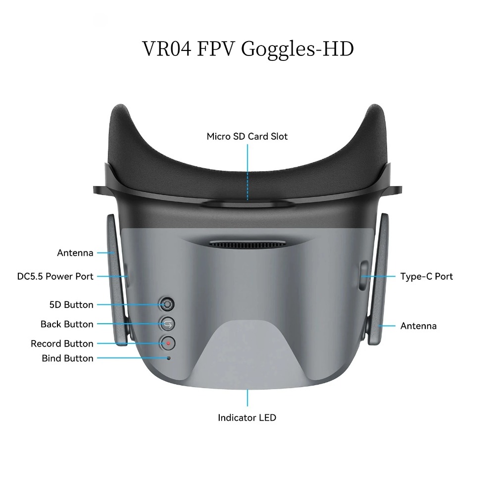 NUOVI Occhiali FPV BETAFPV VR0 - Skyzone Cobra X V2 Fpv Goggles recensione e prezzo