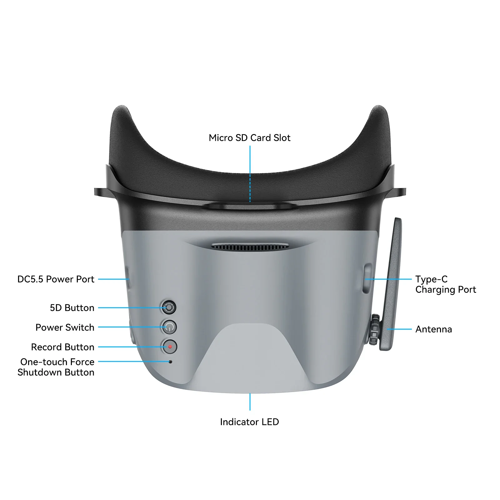 Occhiali FPV BETAFPV VR04 con  - Skyzone Cobra X V2 Fpv Goggles recensione e prezzo